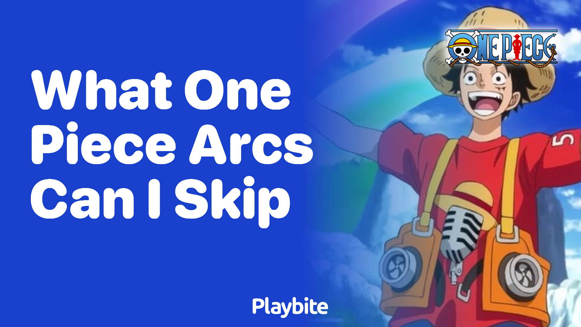 What One Piece Arcs Can I Skip? Navigating the Seas of Content - Playbite