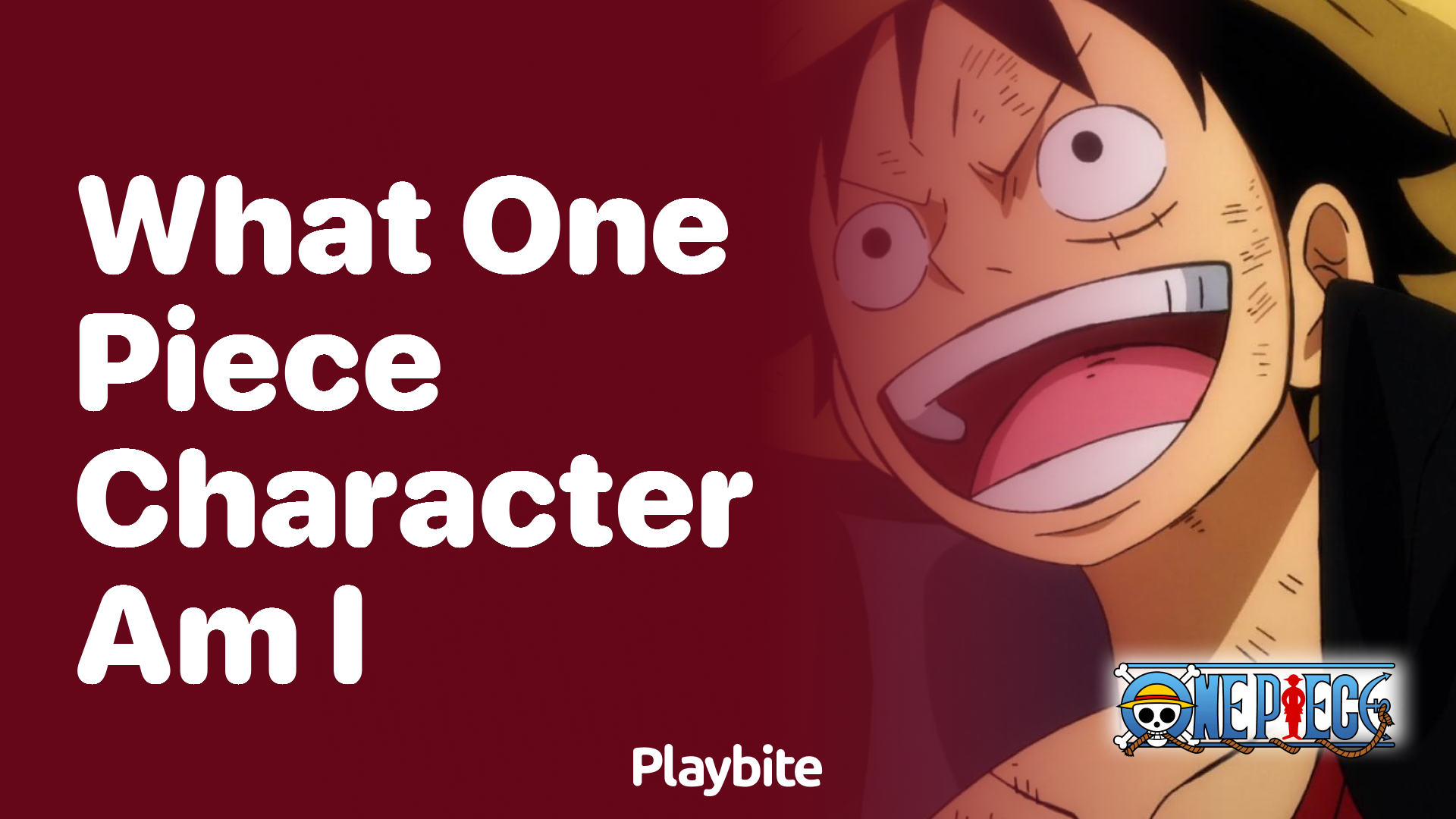 Discovering Your Inner One Piece Character