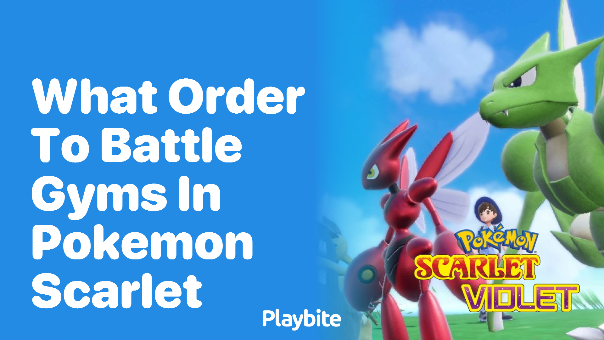 What’s the Best Order to Battle Gyms in Pokemon Scarlet?