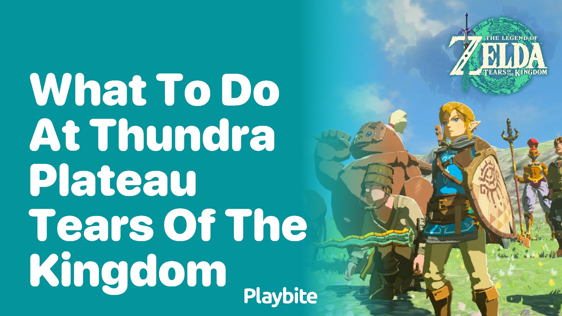 What to Do at Thundra Plateau in Tears of the Kingdom
