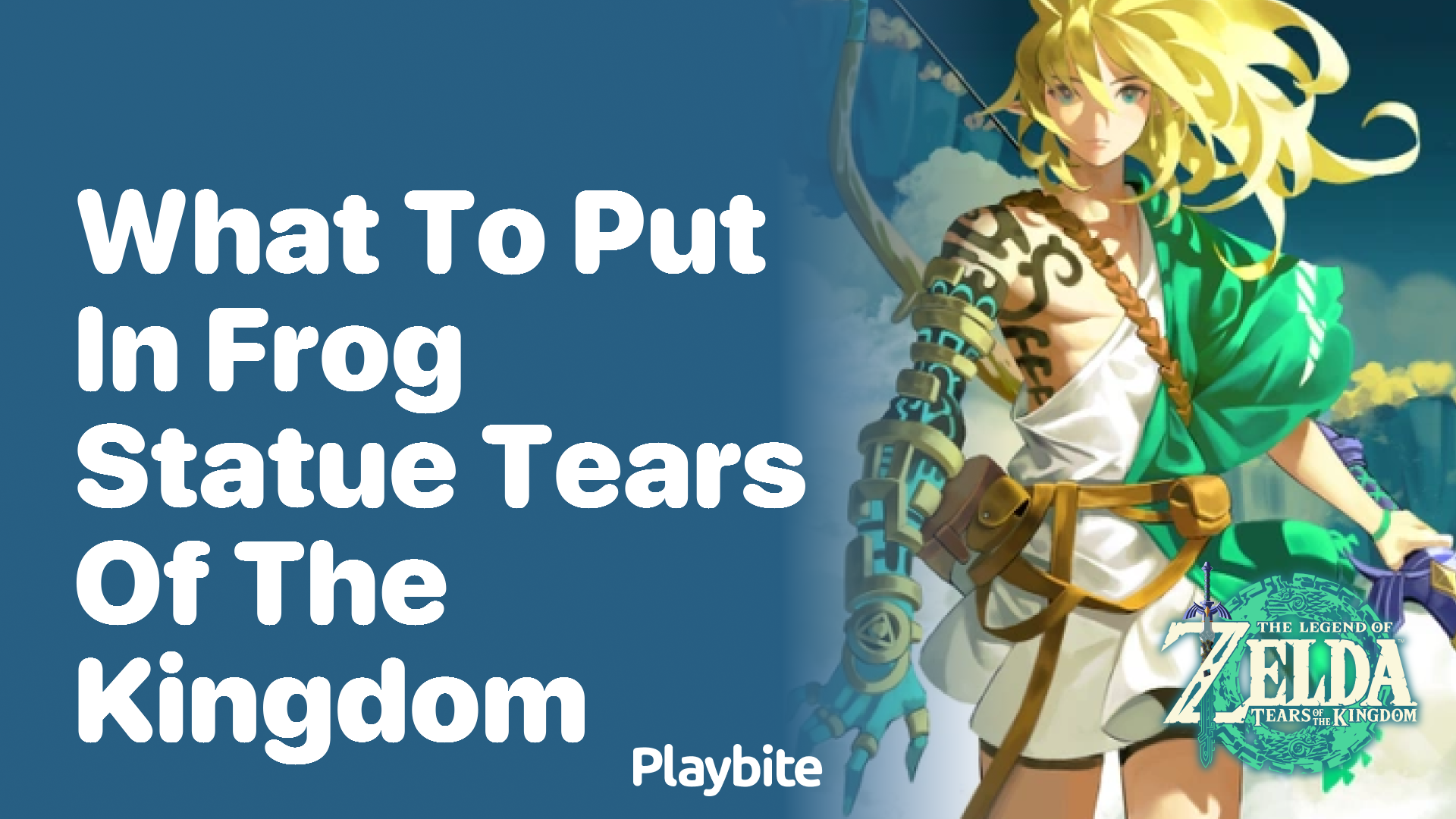 What to Put in the Frog Statue in Tears of the Kingdom