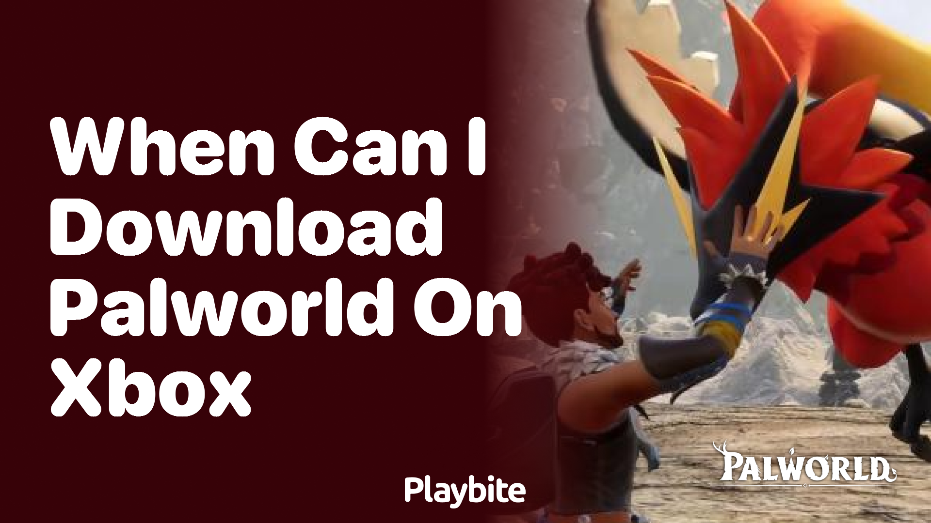 When can I download Palworld on Xbox?