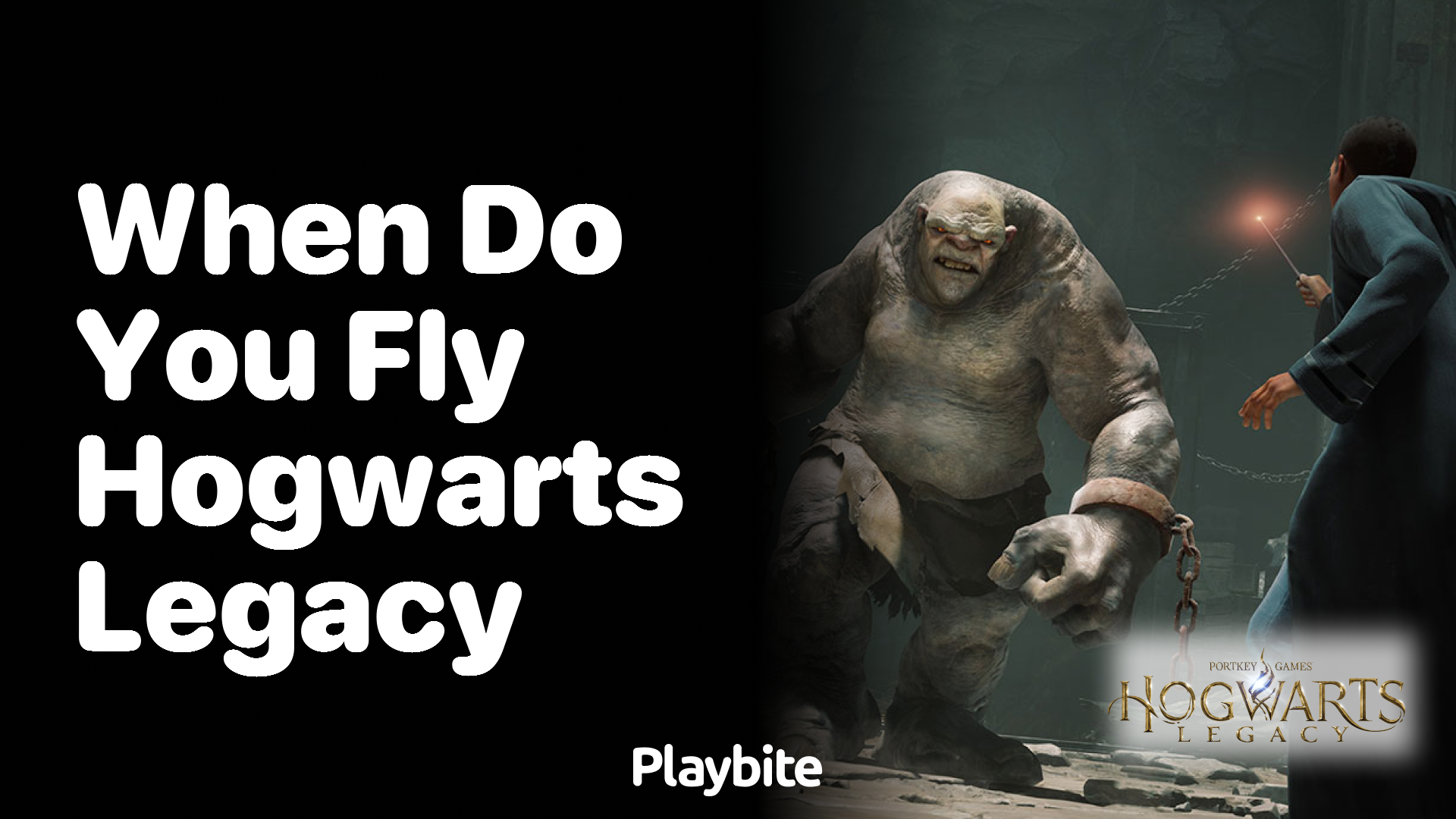 When do you get to fly in Hogwarts Legacy?