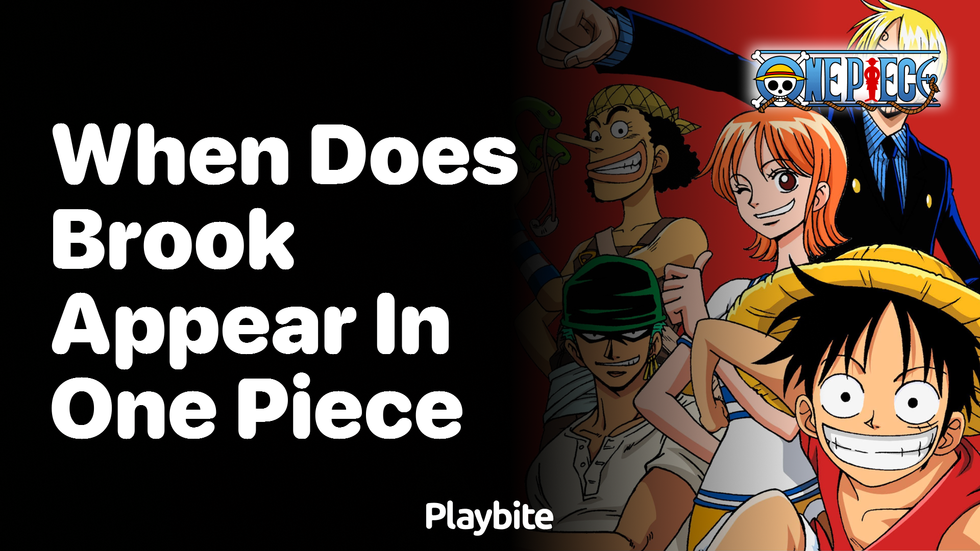 When Does Brook Appear in One Piece?