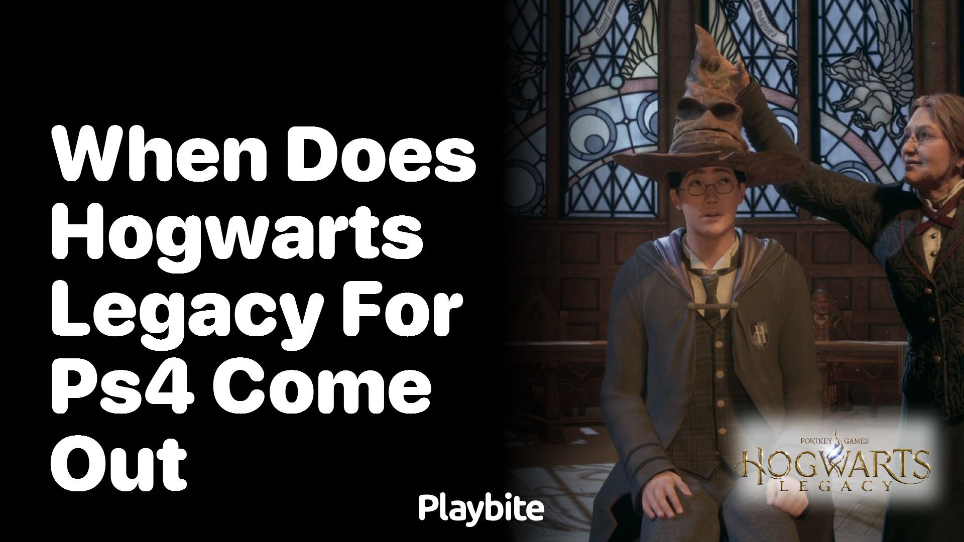 When does Hogwarts Legacy for PS4 come out?