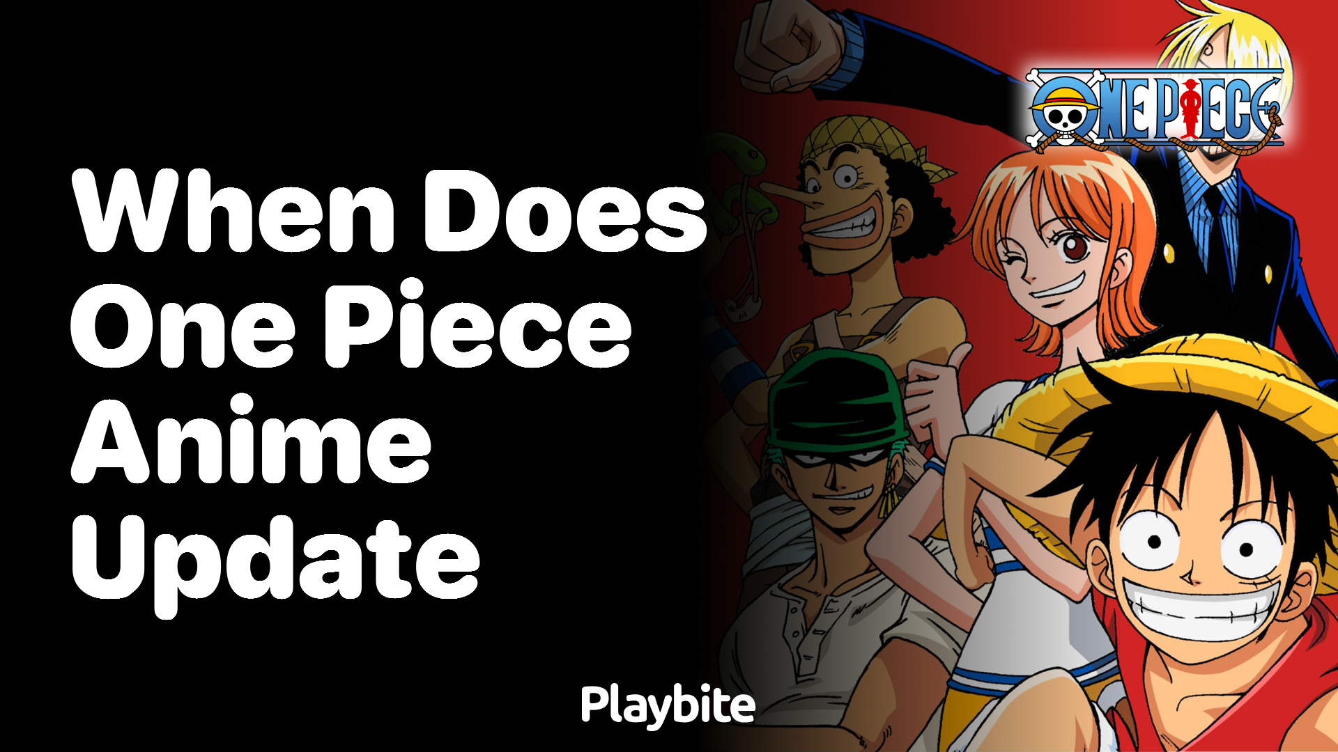When does the One Piece anime update?