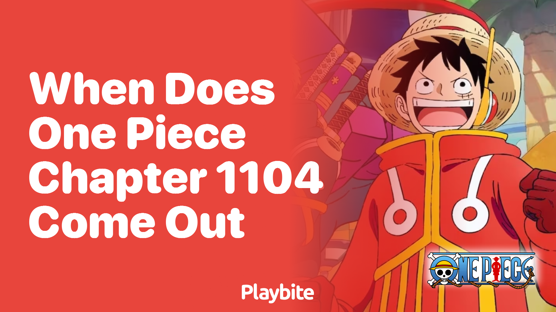 When Does One Piece Chapter 1104 Come Out?