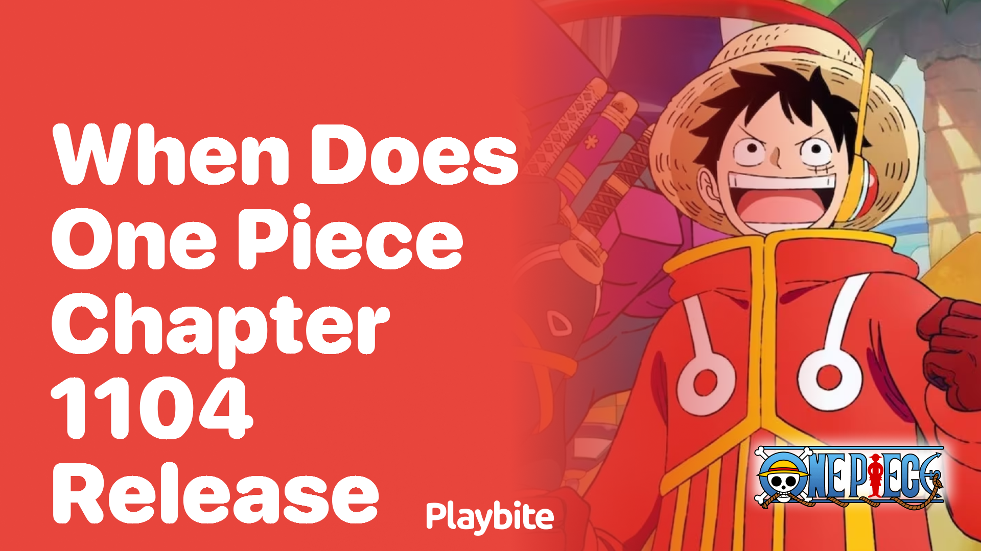 When Does One Piece Chapter 1104 Release?