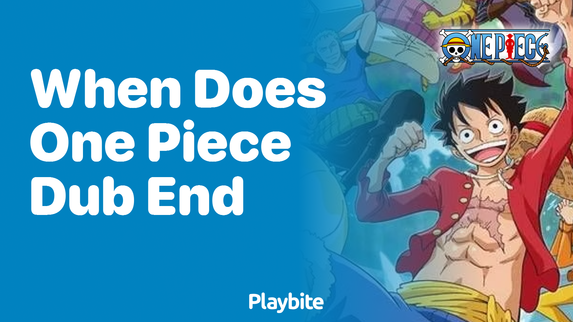 When Does the One Piece Dub End?