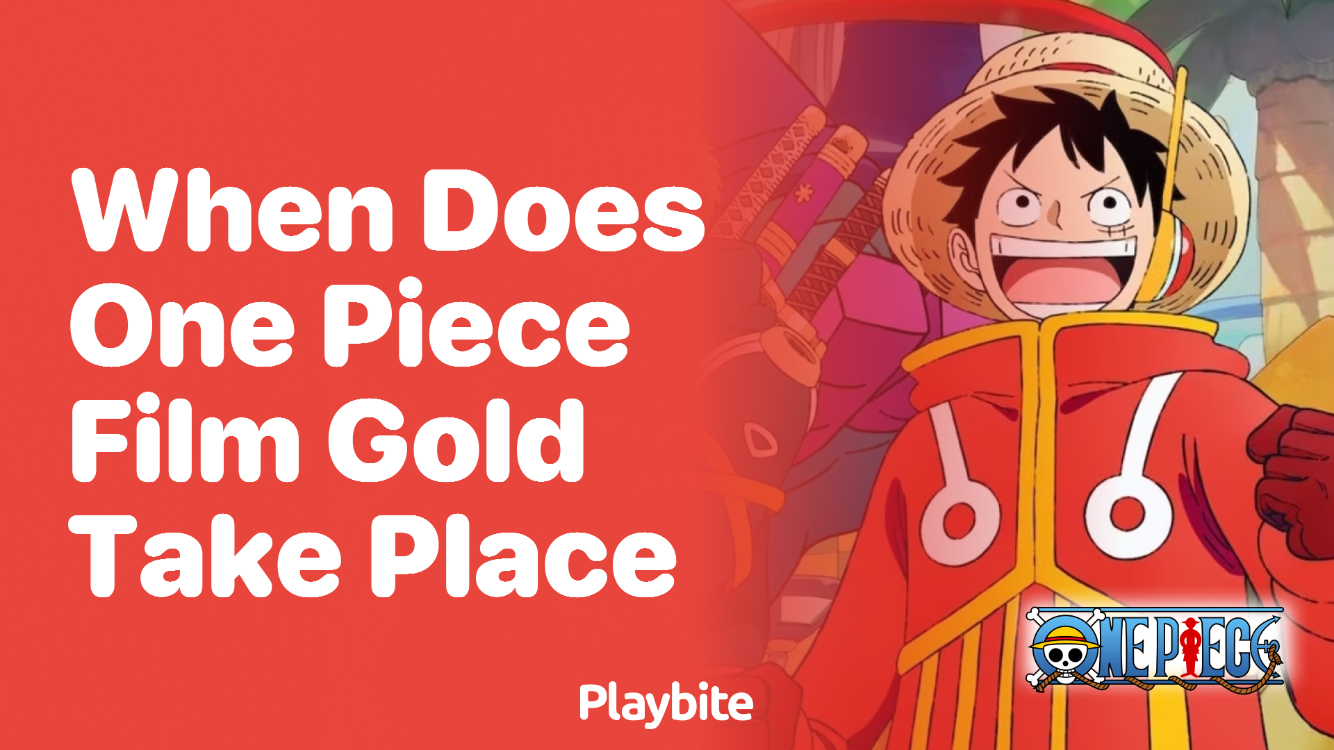 When Does One Piece Film Gold Take Place?