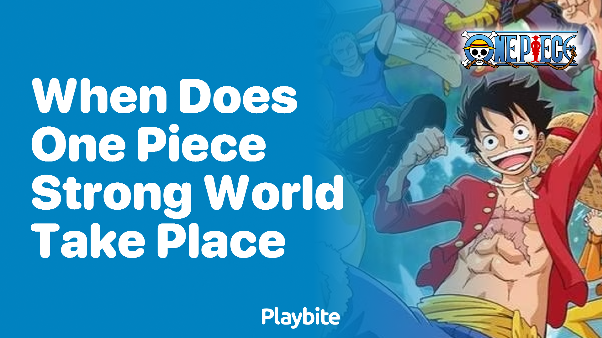 When Does One Piece Strong World Take Place?