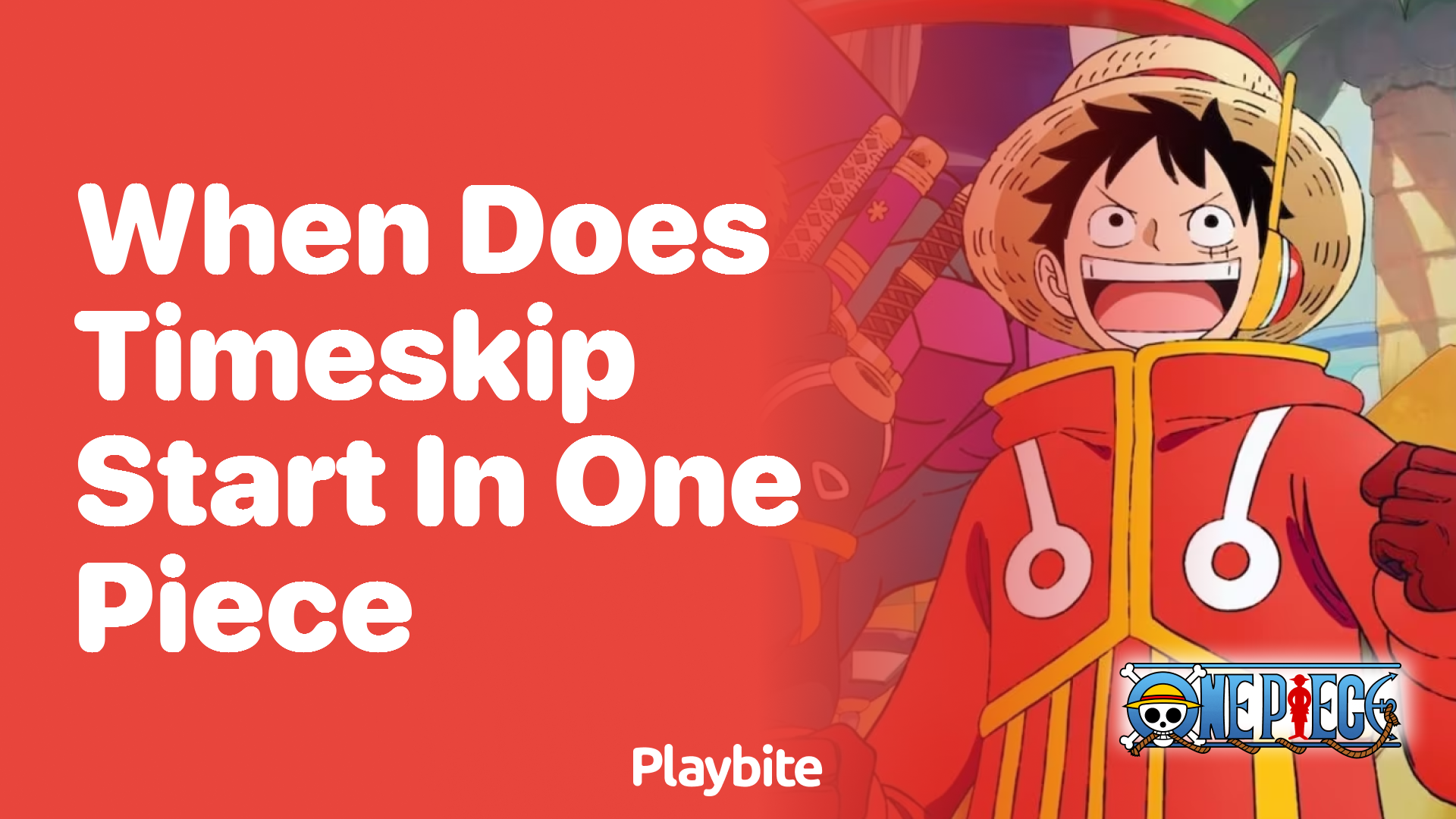 When Does the Time Skip Start in One Piece?