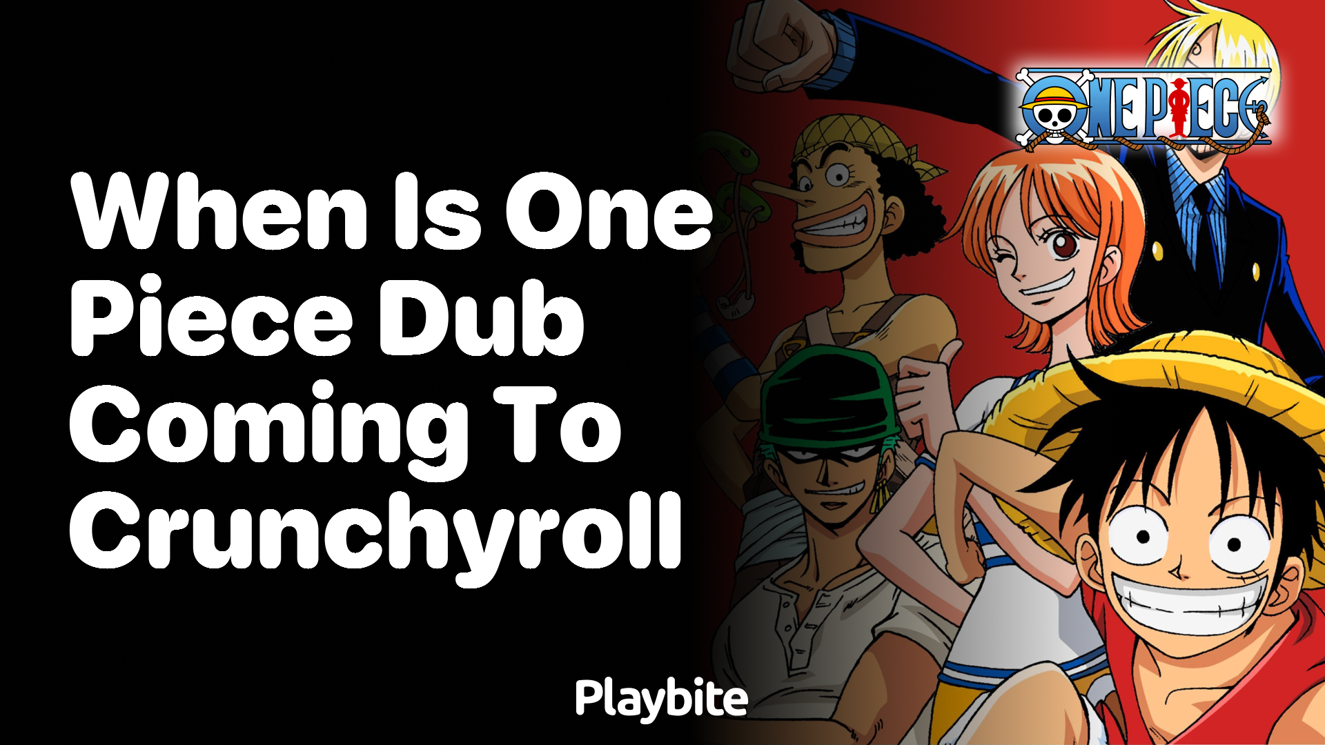 When Is the One Piece Dub Coming to Crunchyroll?