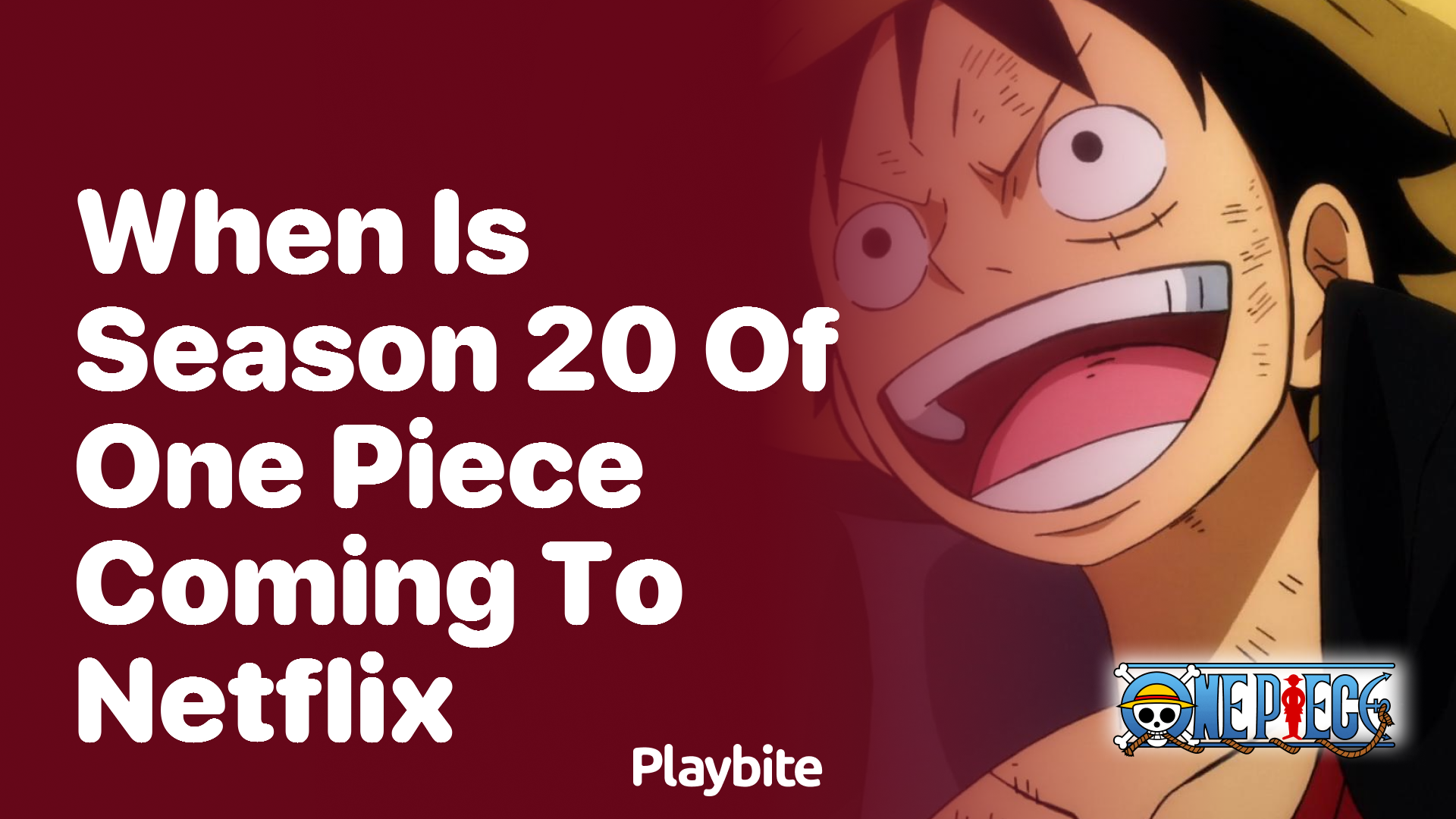 When Is Season 20 of One Piece Coming to Netflix?