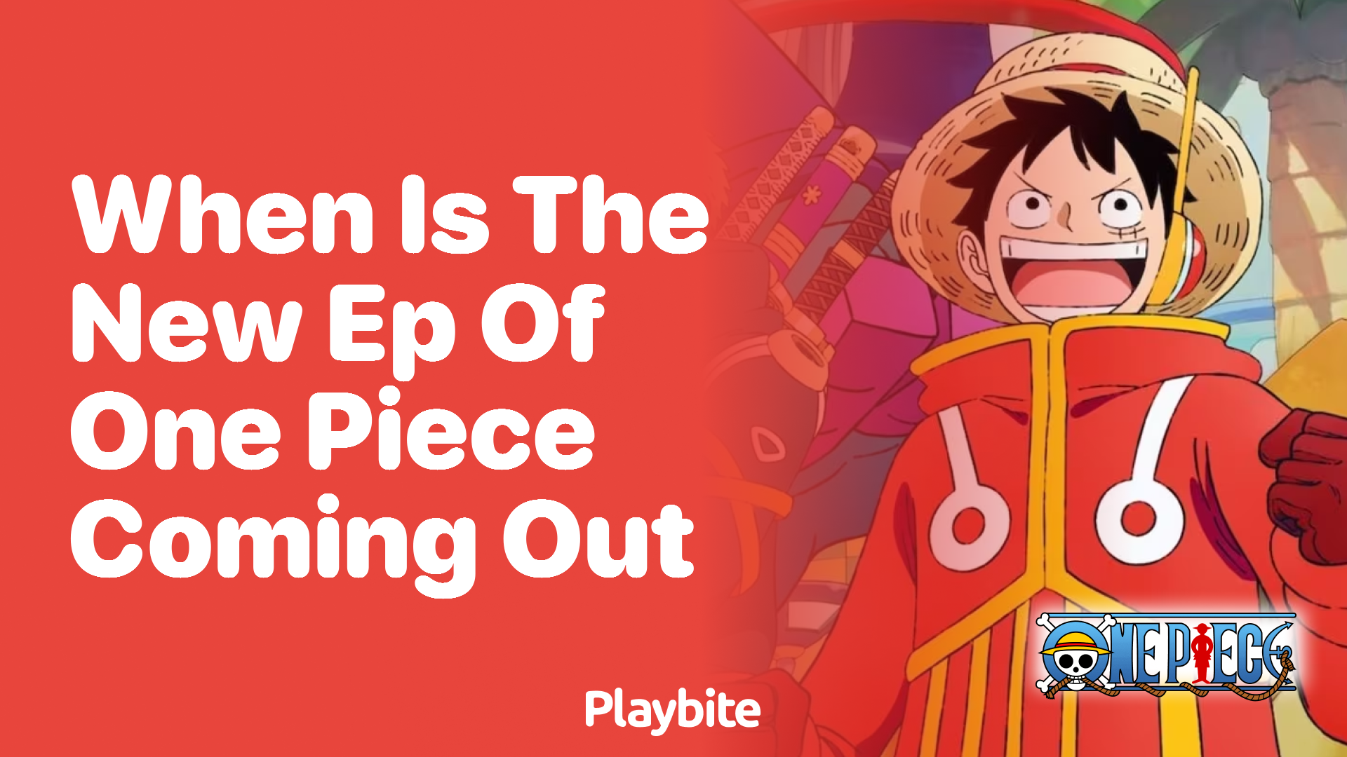 When Is the New Episode of One Piece Coming Out?