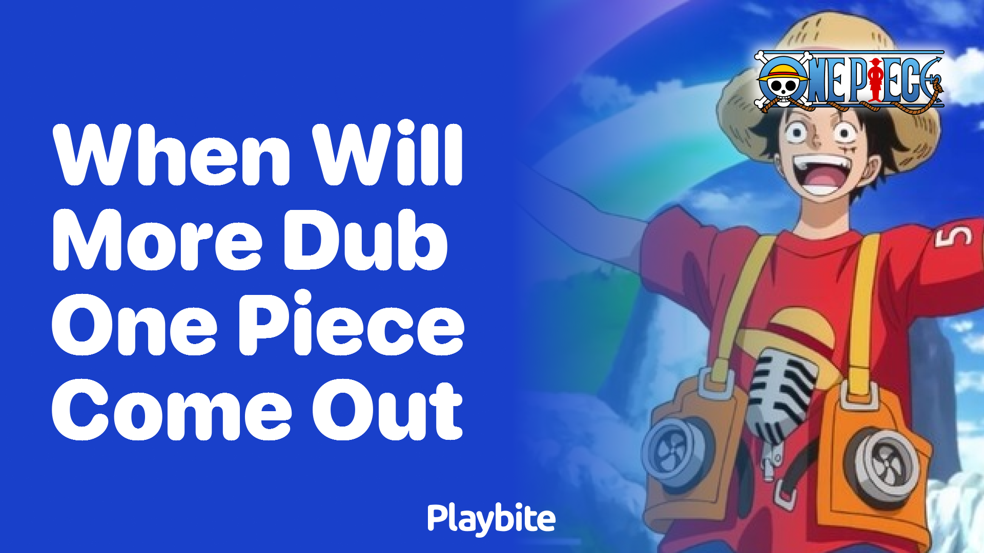 When will more dubbed One Piece episodes come out?