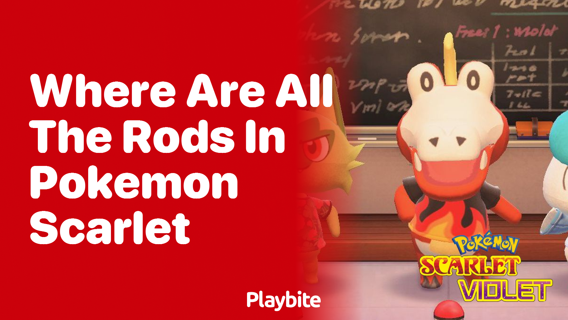 Where are all the rods in Pokemon Scarlet?