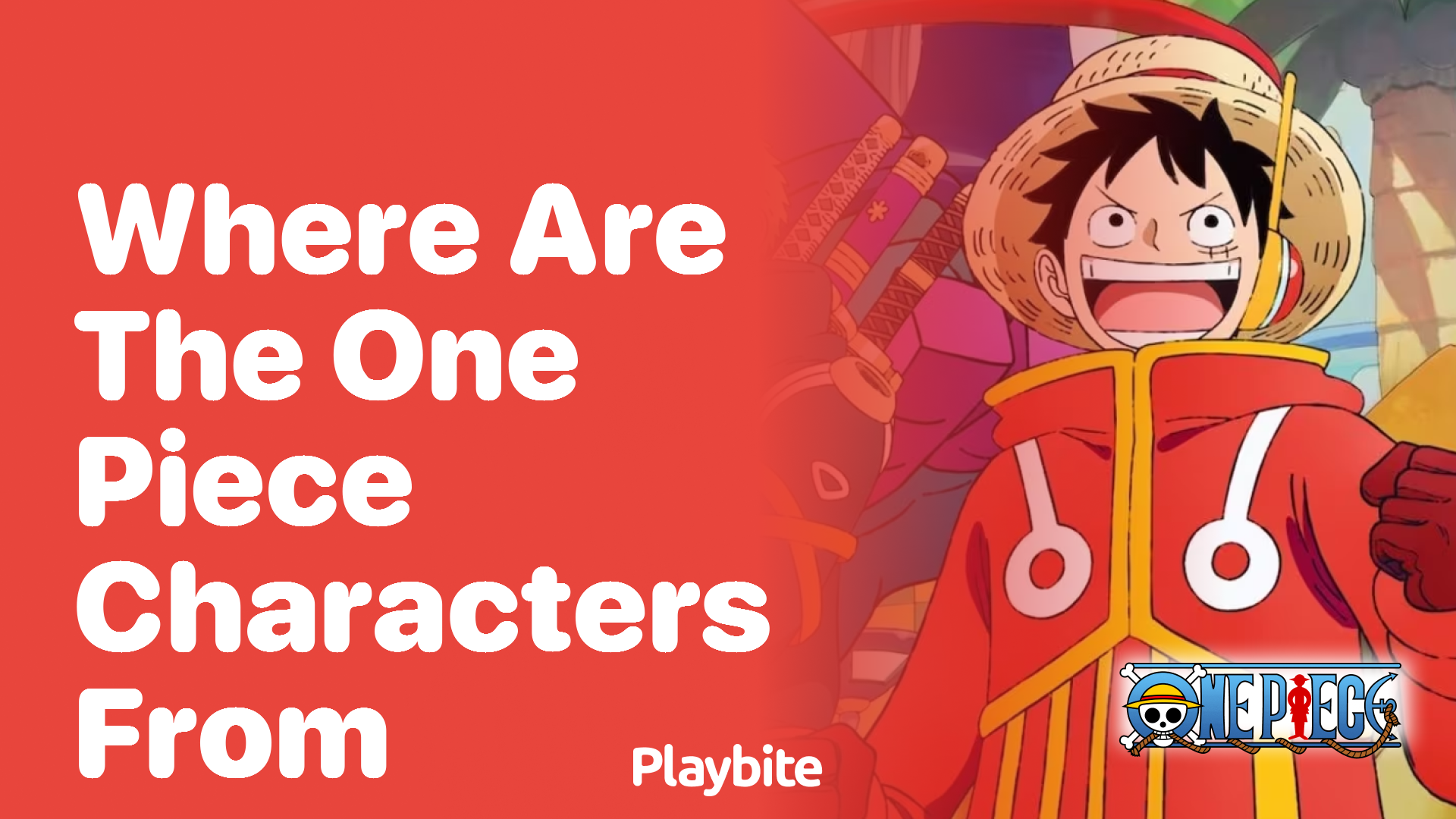 Where Are the One Piece Characters From?