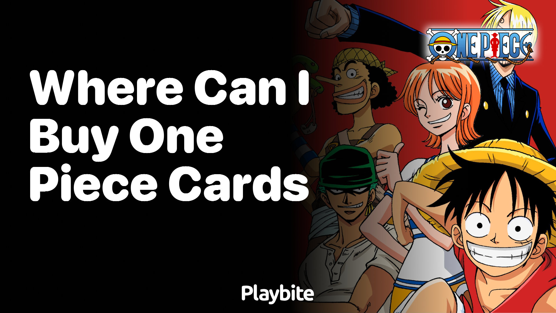 Where Can I Buy One Piece Cards?