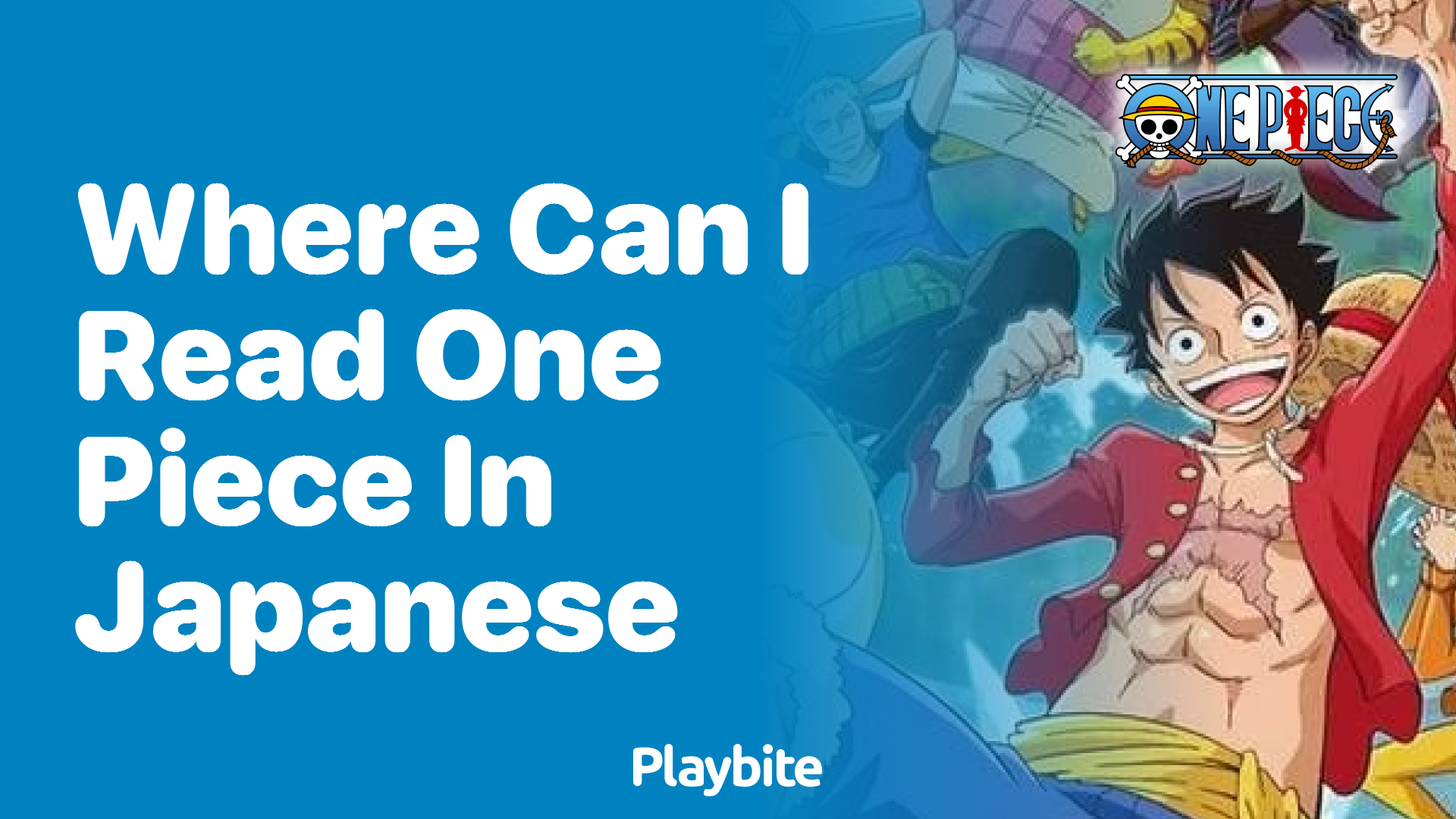 Where Can I Read One Piece in Japanese?