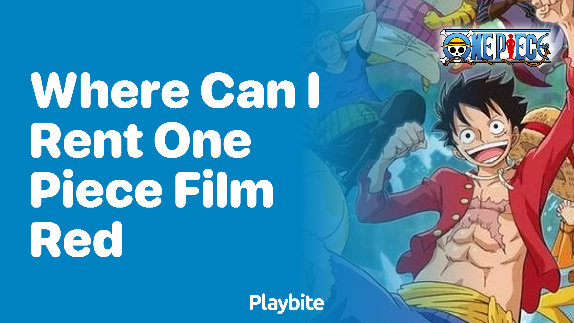 Where can I rent One Piece Film Red?