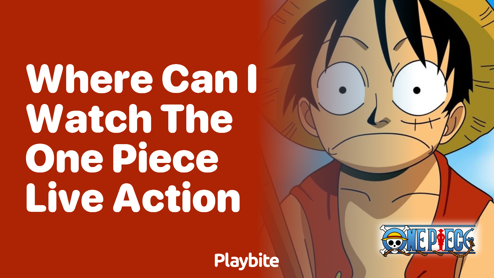 Where Can I Watch the One Piece Live Action?