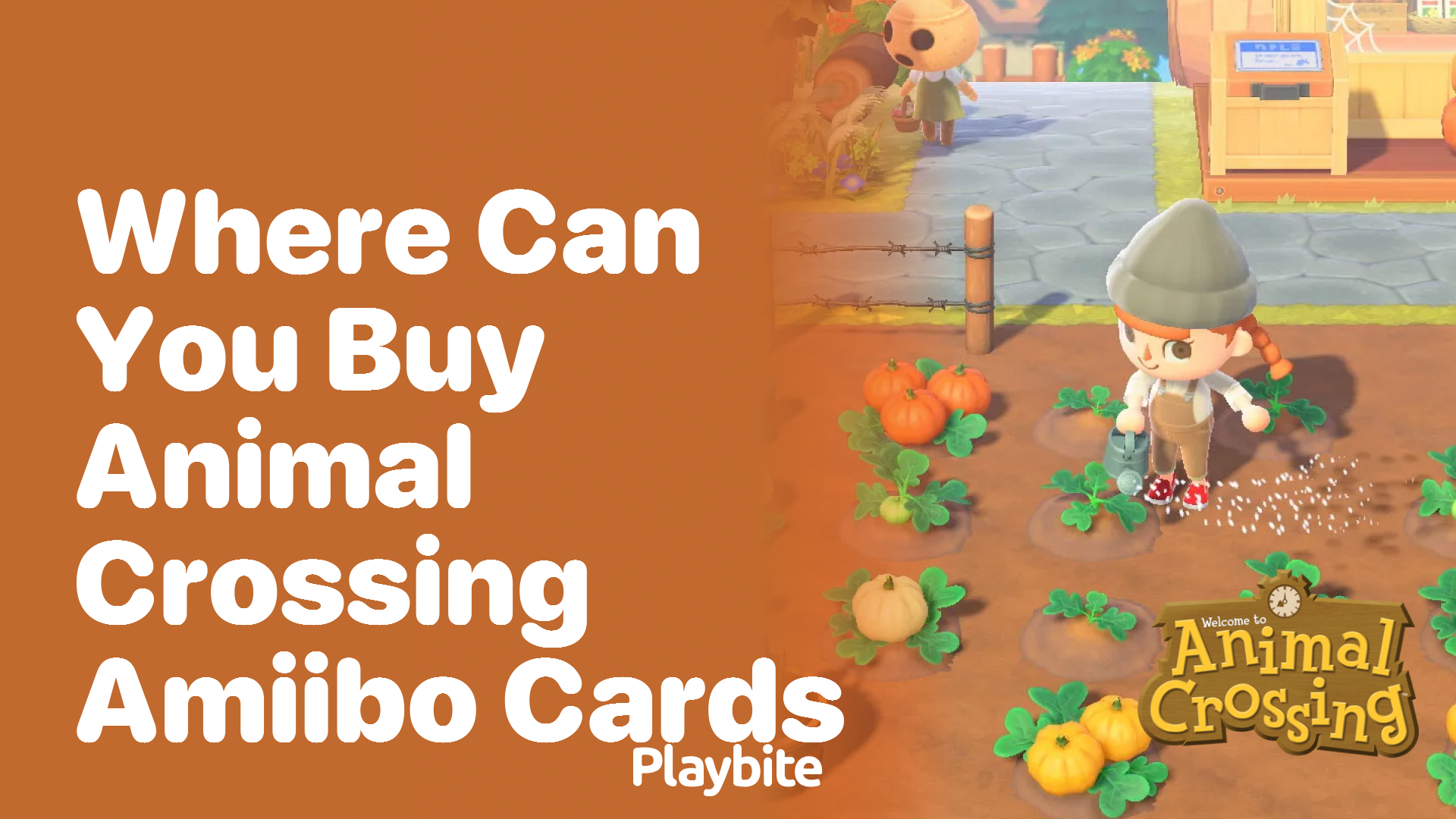 Where can you buy Animal Crossing Amiibo cards?