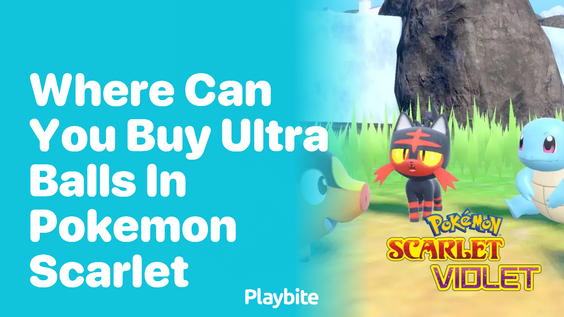 Where can you buy Ultra Balls in Pokemon Scarlet?