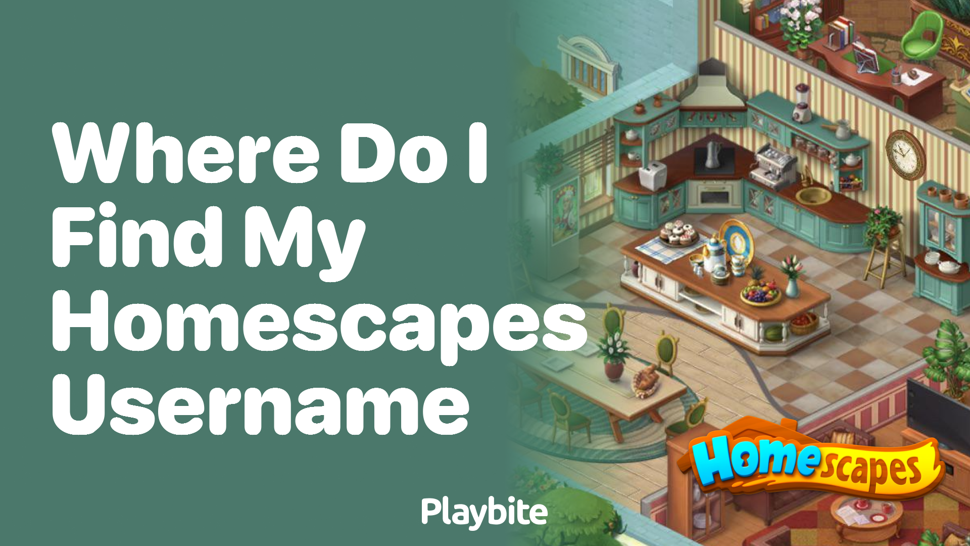 Where Do I Find My Homescapes Username?