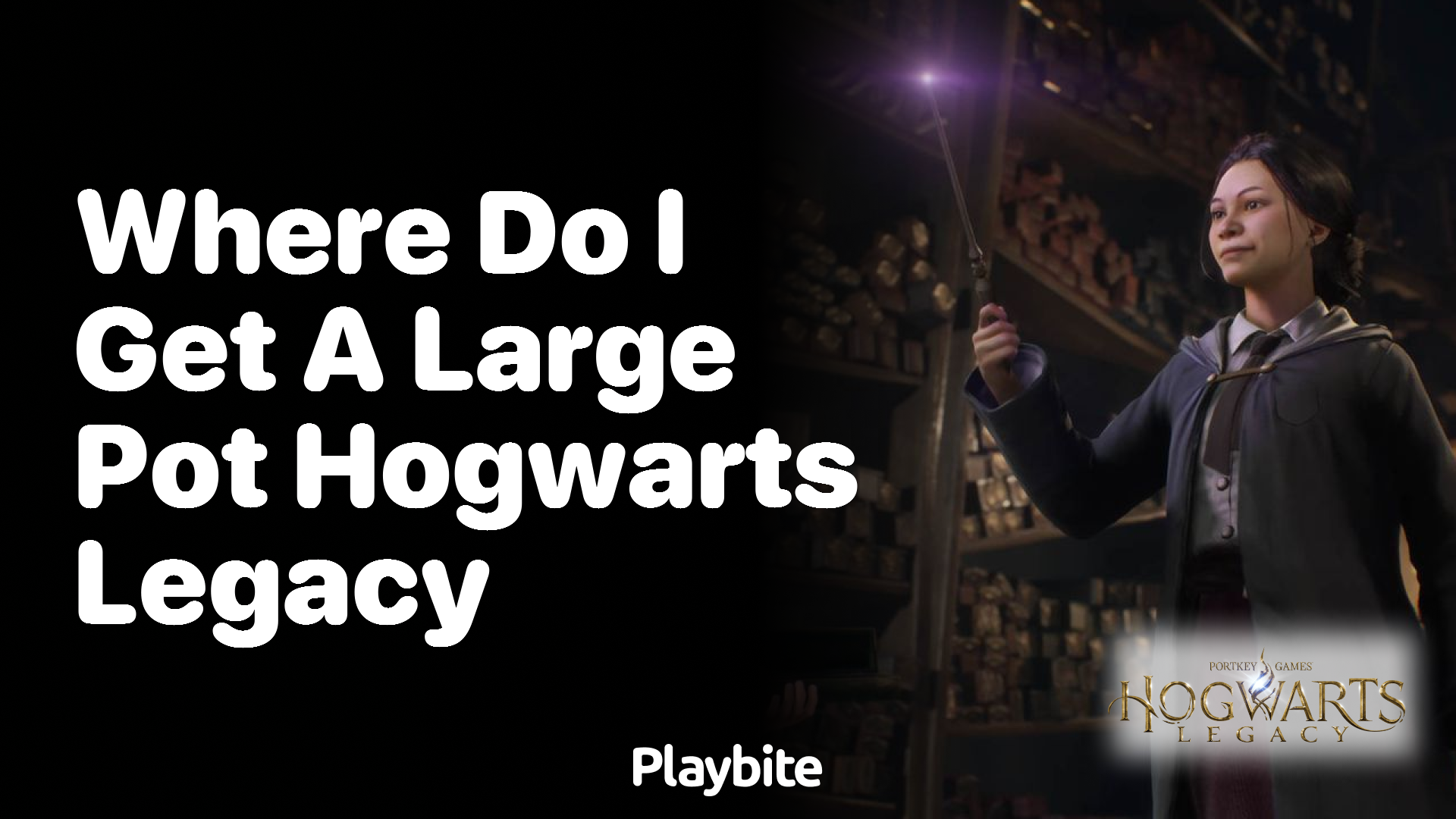Where do I get a large pot in Hogwarts Legacy?