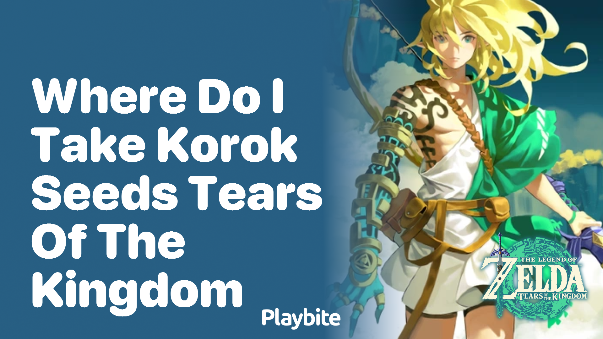 Where Do I Take Korok Seeds in Tears of the Kingdom?