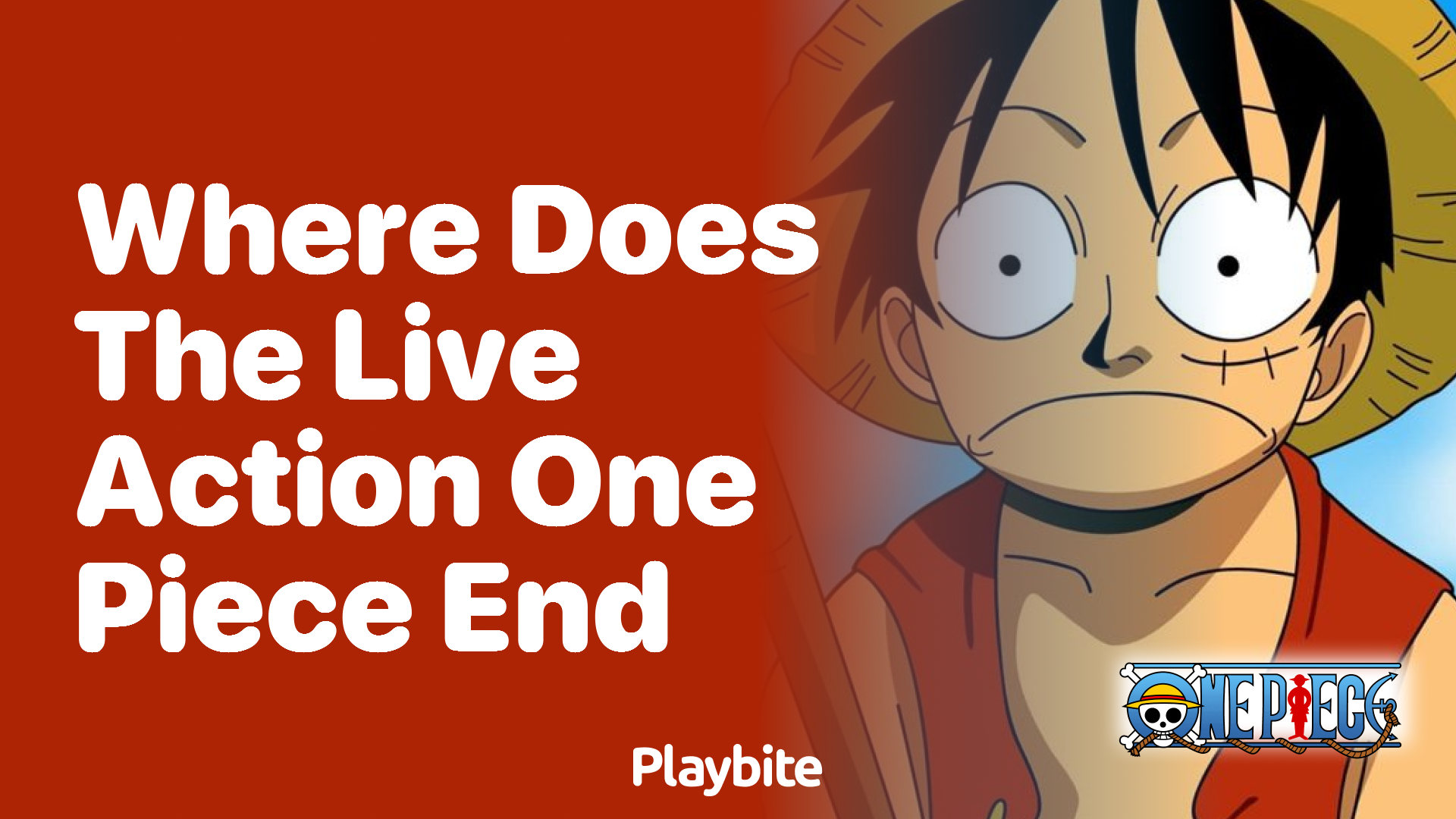 Where Does the Live Action One Piece End?