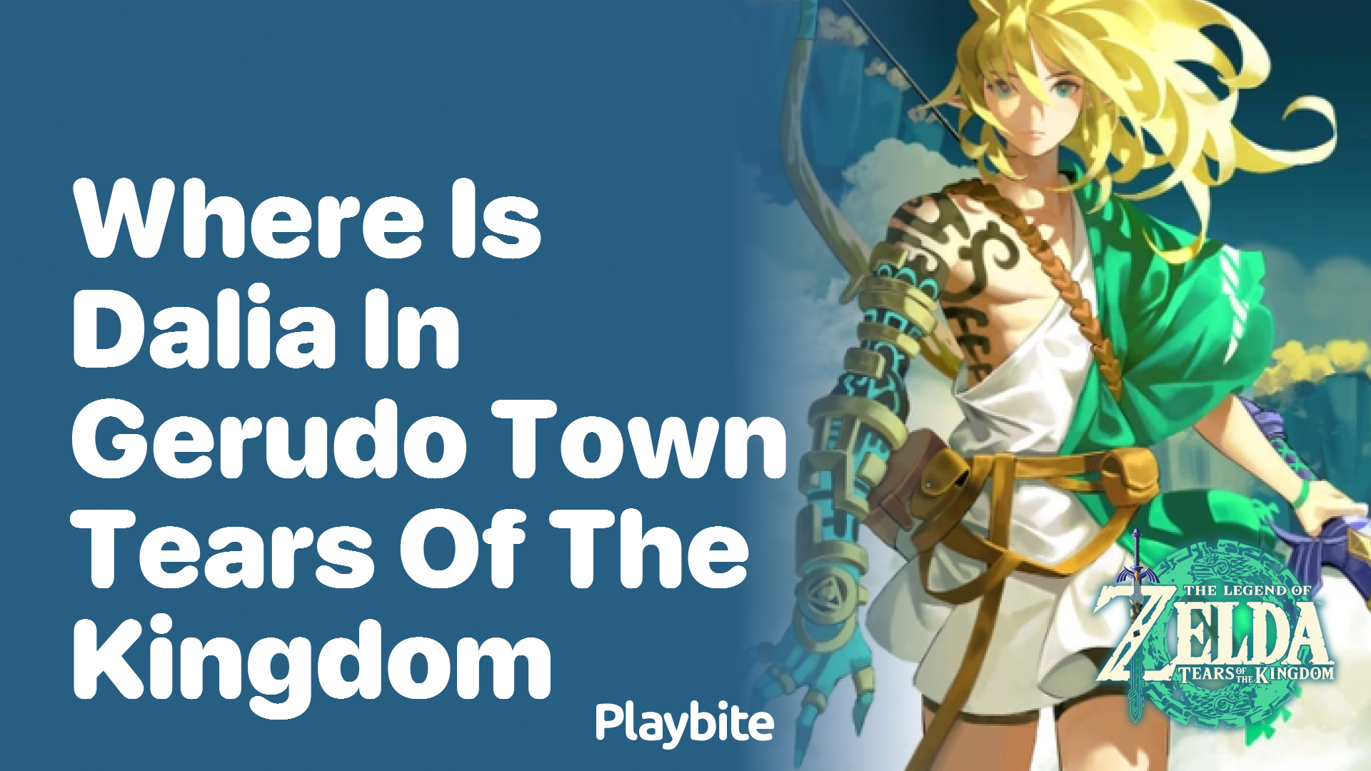 Where Is Dalia in Gerudo Town in Tears of the Kingdom?