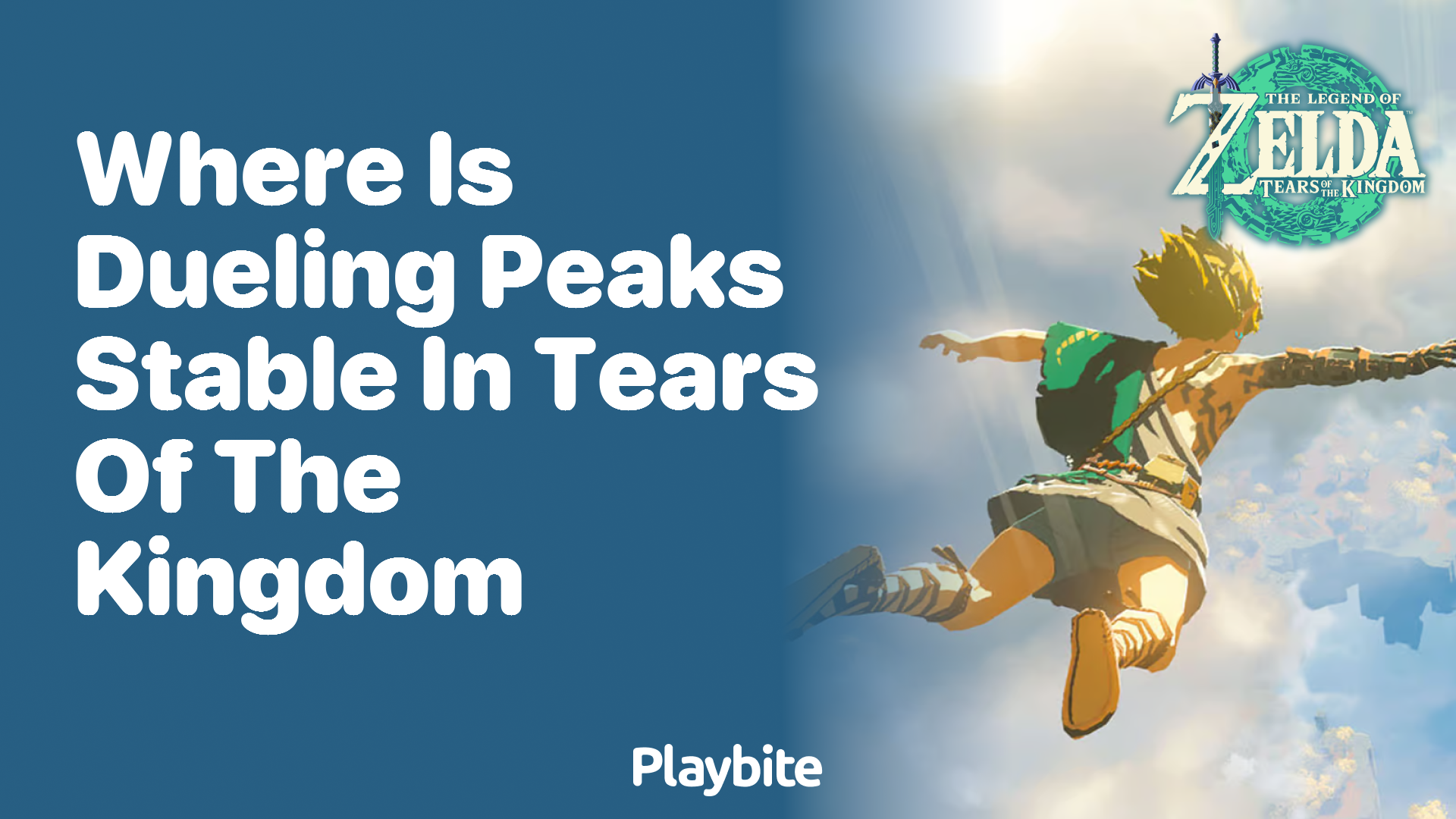 Where Is Dueling Peaks Stable in Tears of the Kingdom?