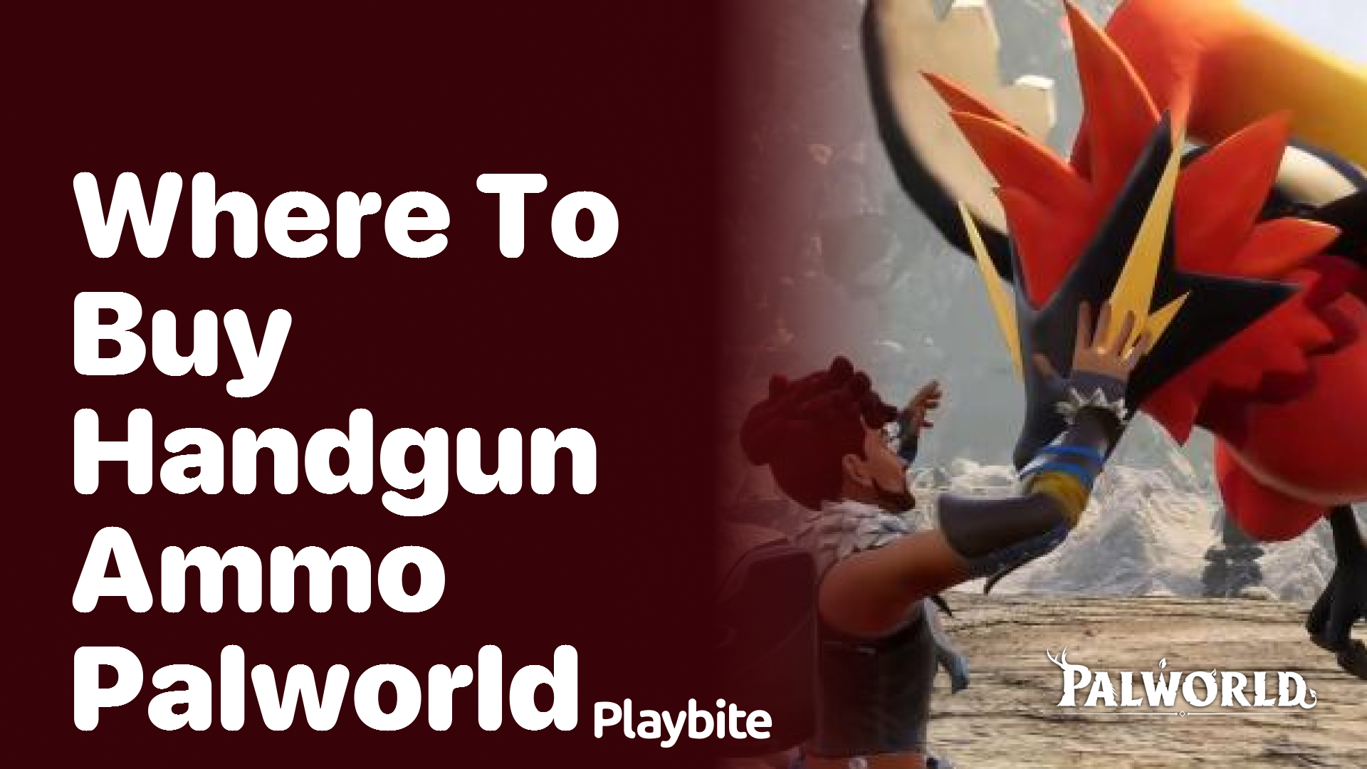 Where to Buy Handgun Ammo in Palworld
