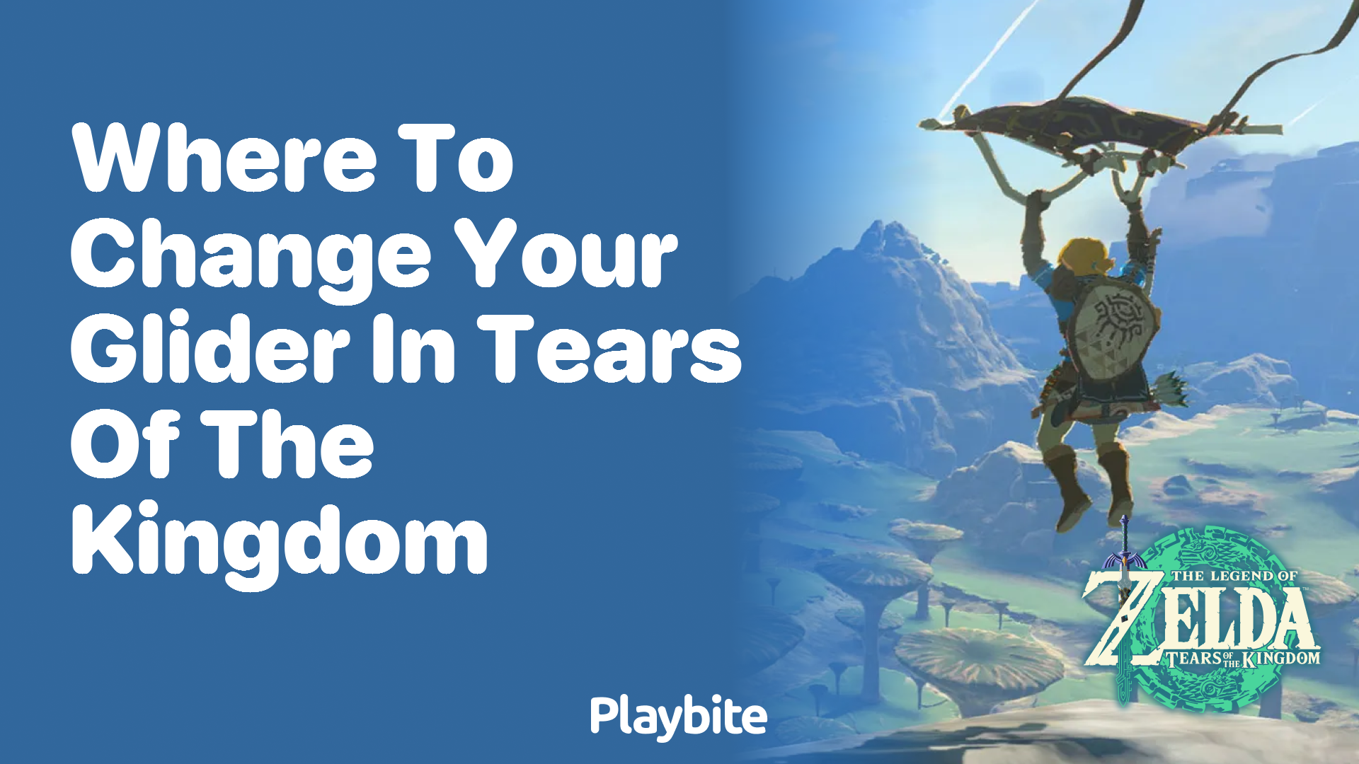 Where to Change Your Glider in Tears of the Kingdom