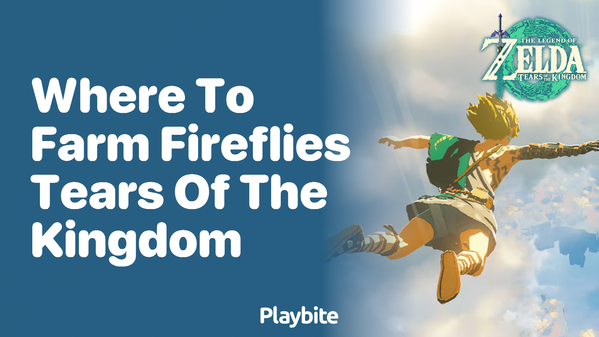Where to Farm Fireflies in Tears of the Kingdom