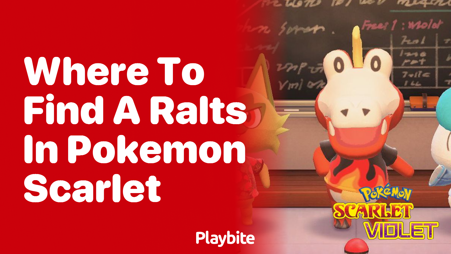 Where to find a Ralts in Pokémon Scarlet