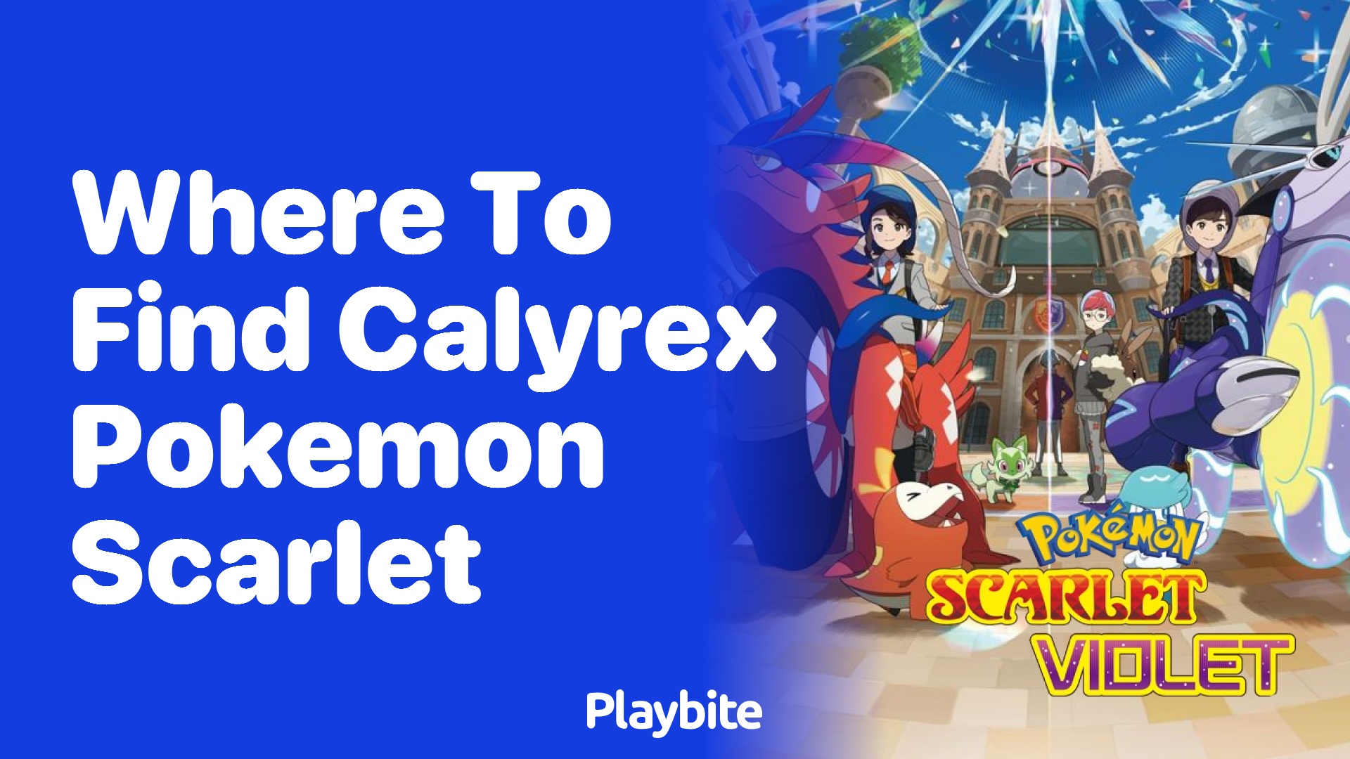 Where to find Calyrex in Pokemon Scarlet