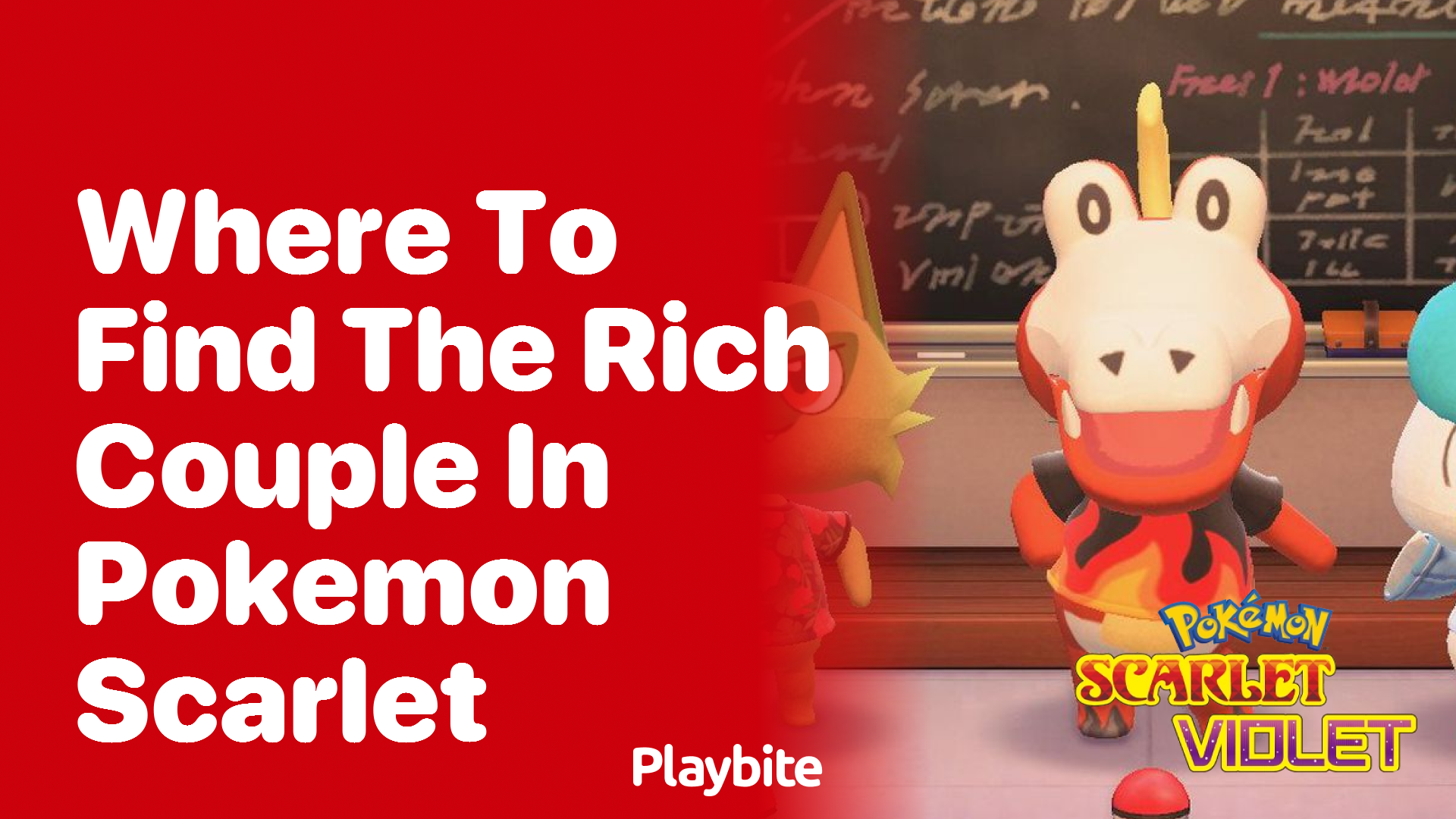Where to find the rich couple in Pokemon Scarlet?