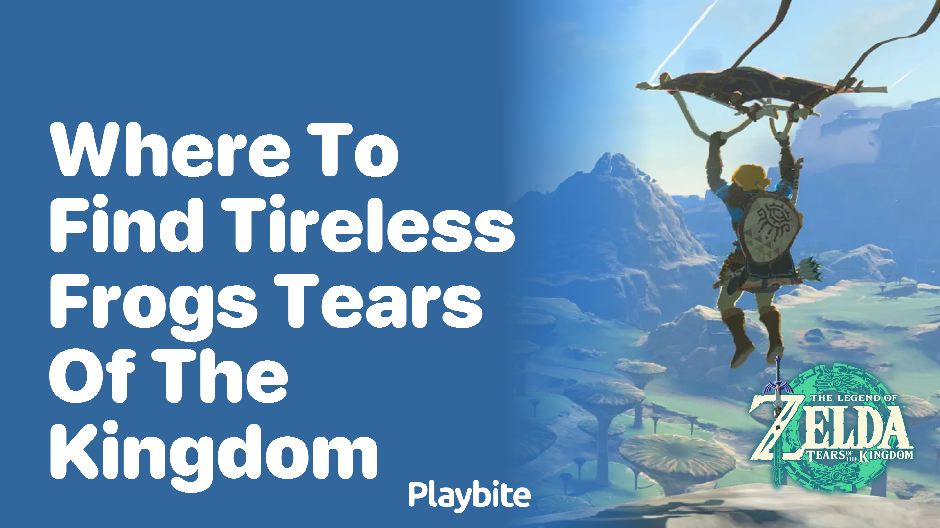Where to Find Tireless Frogs in Tears of the Kingdom Playbite