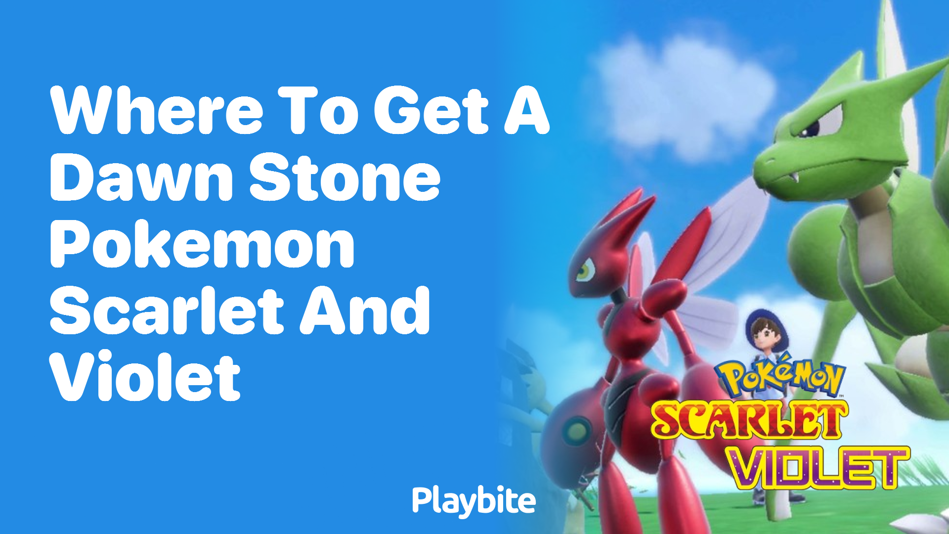 Where to get a Dawn Stone in Pokemon Scarlet and Violet
