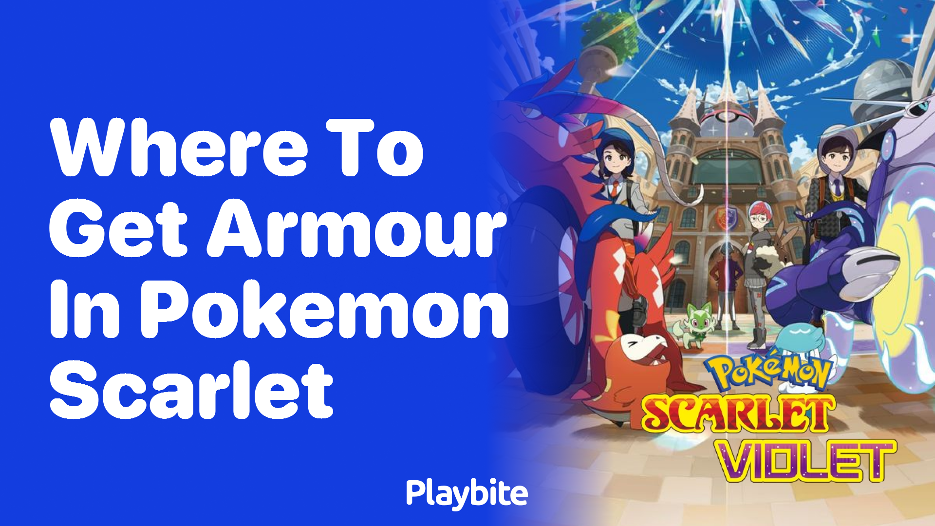Where to Get Armour in Pokemon Scarlet