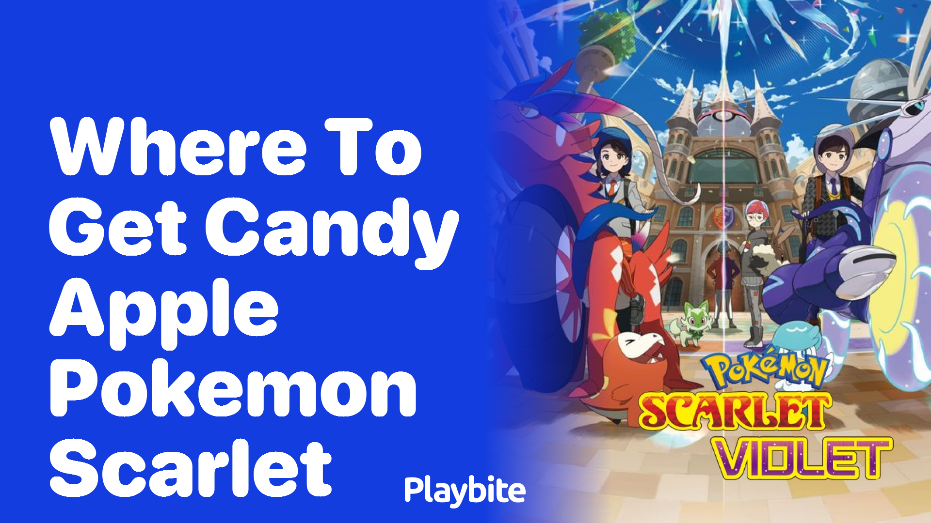 Where to get a Candy Apple in Pokemon Scarlet