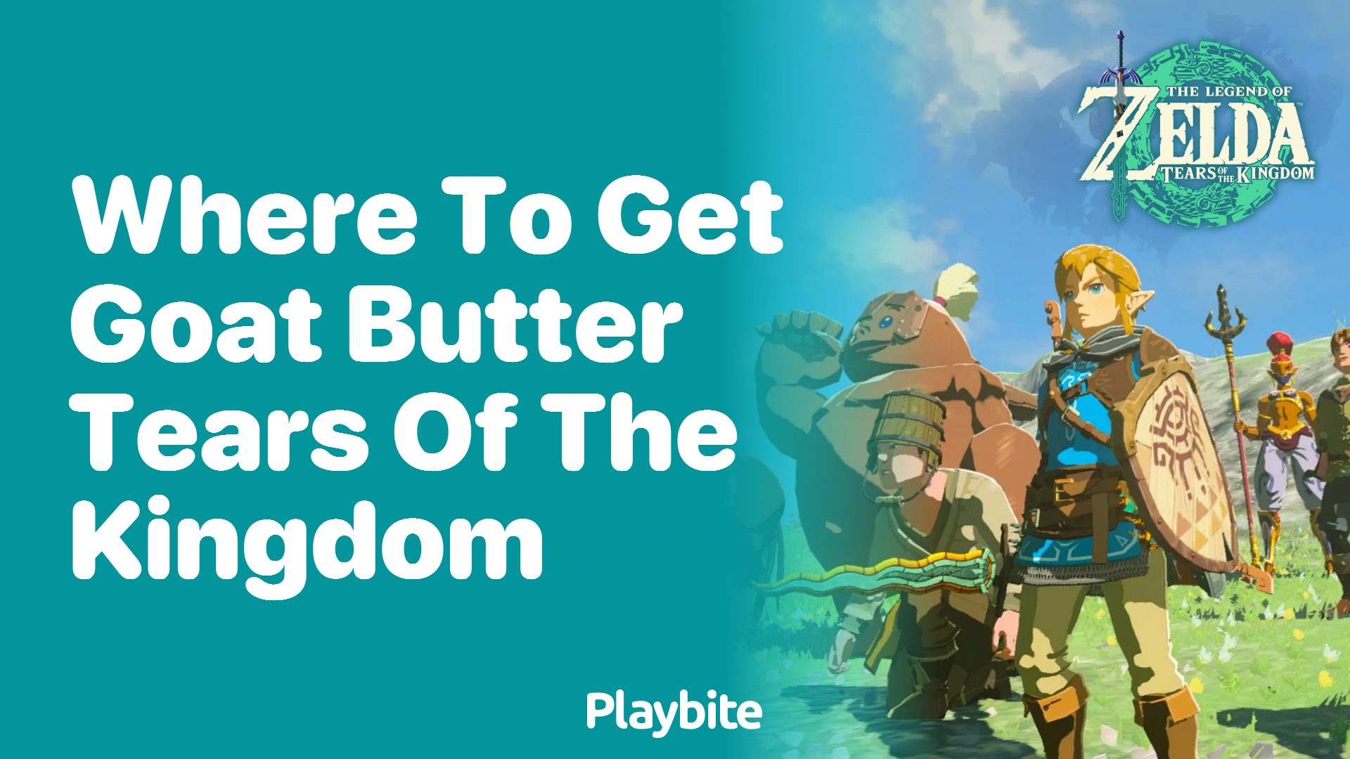 Where to Get Goat Butter in Tears of the Kingdom