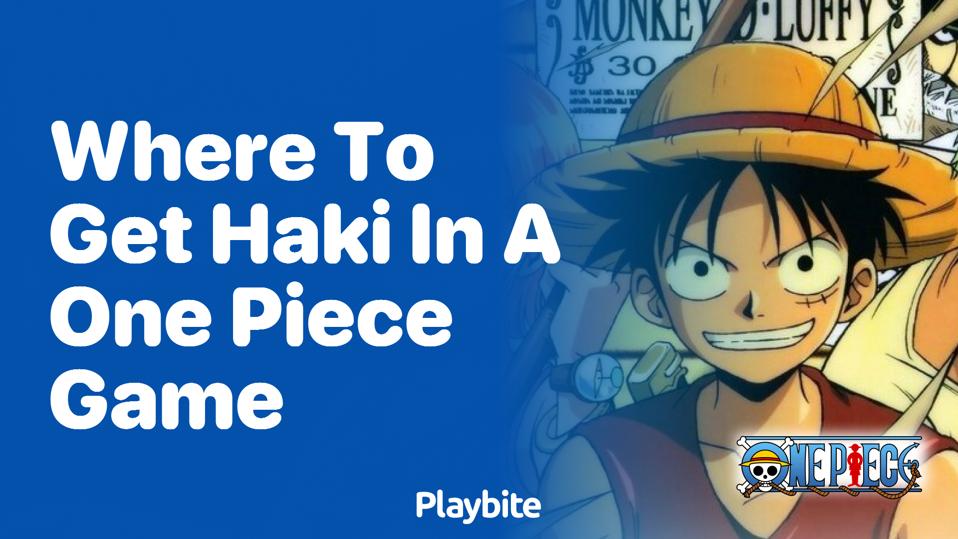 Where to Get Haki in a One Piece Game