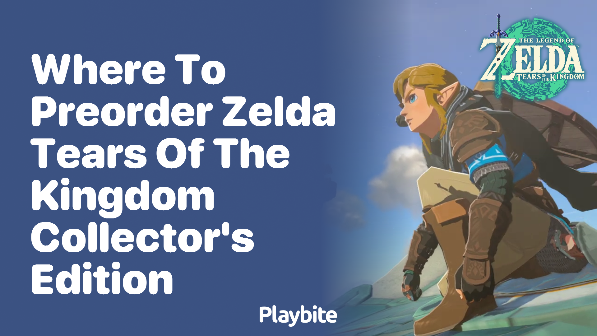 Where to Preorder Zelda Tears of the Kingdom Collector’s Edition