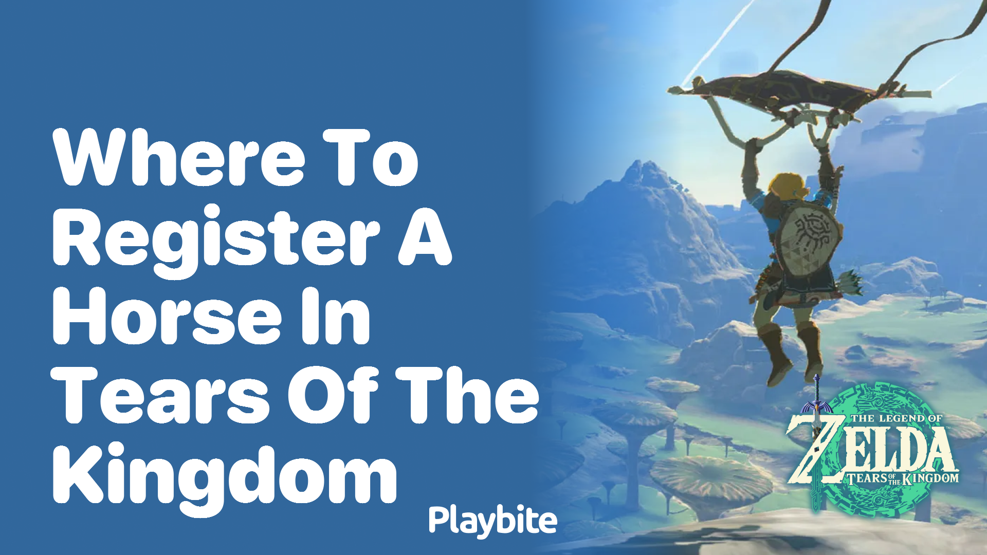 Where to Register a Horse in Tears of the Kingdom