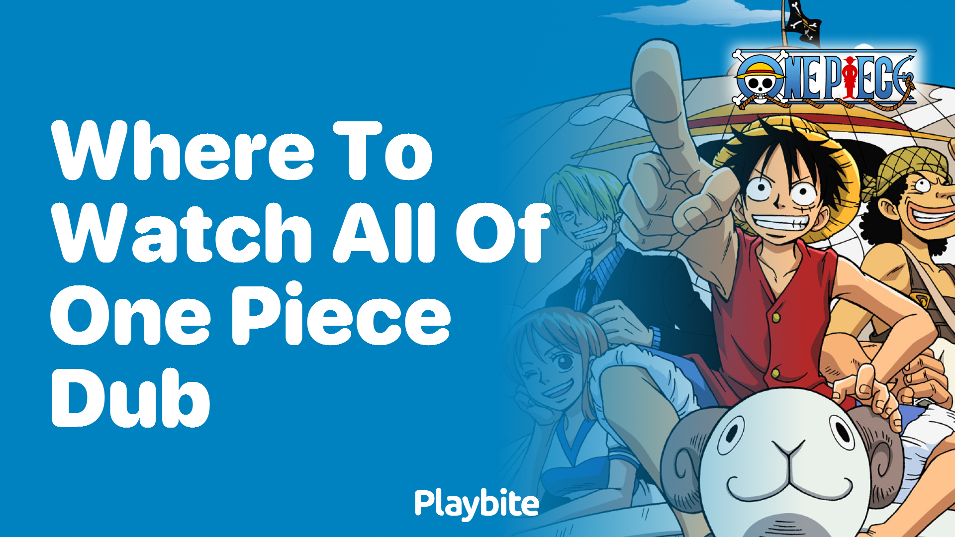 Where to Watch All of One Piece Dubbed