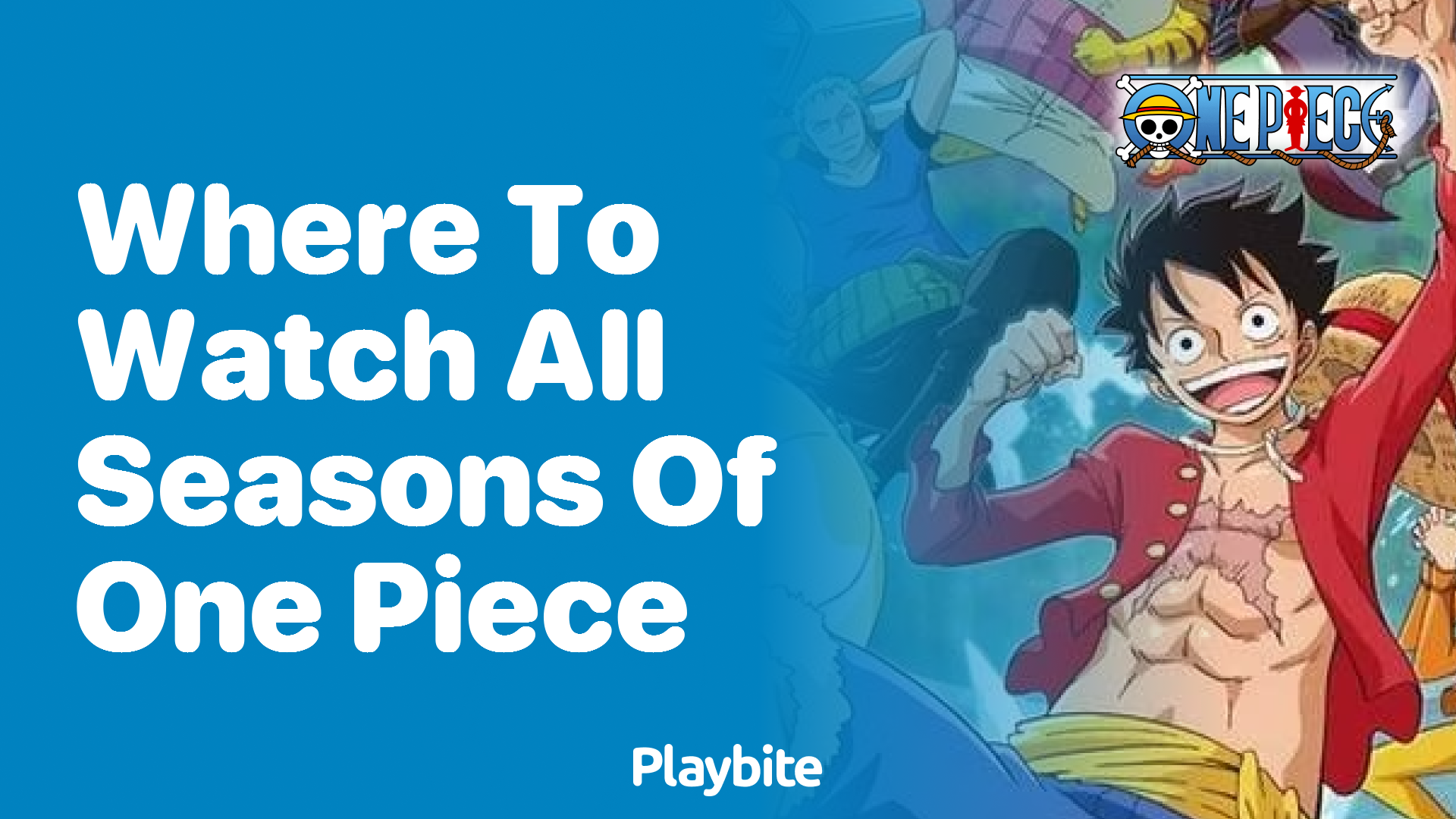 Where to Watch All Seasons of One Piece: A Guide for Fans